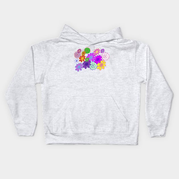 Flower Field Kids Hoodie by Angelsgreen